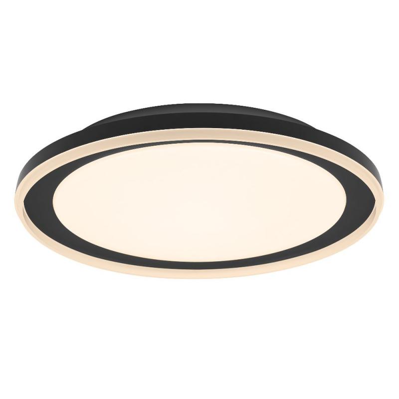 OSRAM Orbis Pederson Deckenleuchte 24W 450MM Schwarz mit warmweißem Licht