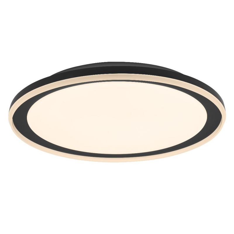 OSRAM Orbis Pederson Deckenleuchte 24W 550MM Schwarz mit warmweißem Licht