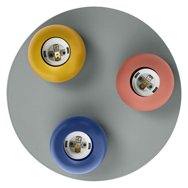 OSRAM Deckenleuchte Decor Bubble in Multicolor aus Metall mit E27 Fassungen
