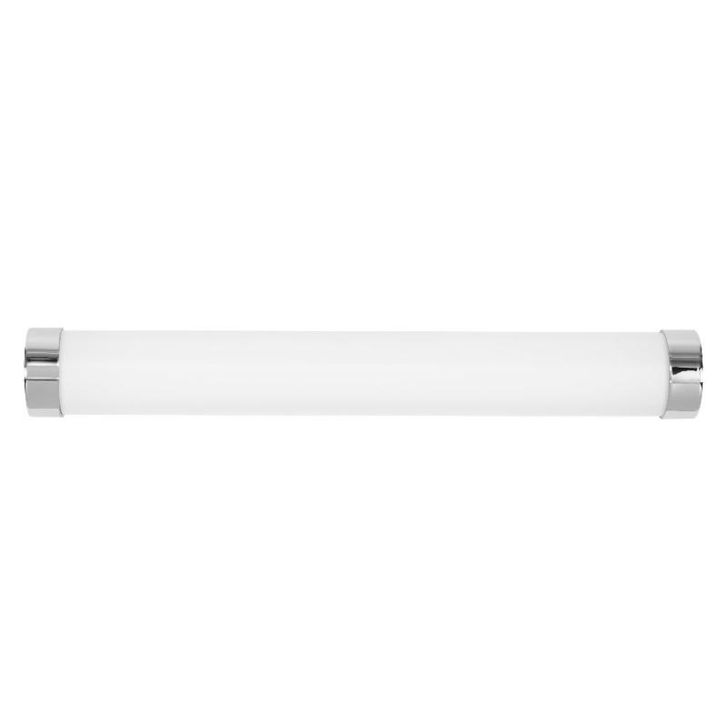 OSRAM Obris Tube Frost Glass Wandlampe & Spiegelleuchte fürs Badezimmer Dimmbar 40cm IP44 Chrom - mit umschaltbarer Farbtemperatur