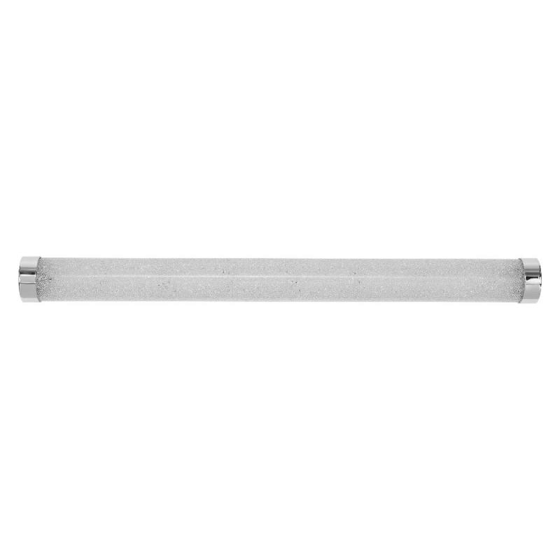 OSRAM Obris Tube Frost Glass Wandlampe & Spiegelleuchte fürs Badezimmer Click CCT Dimmbar 60CM IP44 Chrom & blaseneffekt - mit umschaltbarer Farbtemperatur
