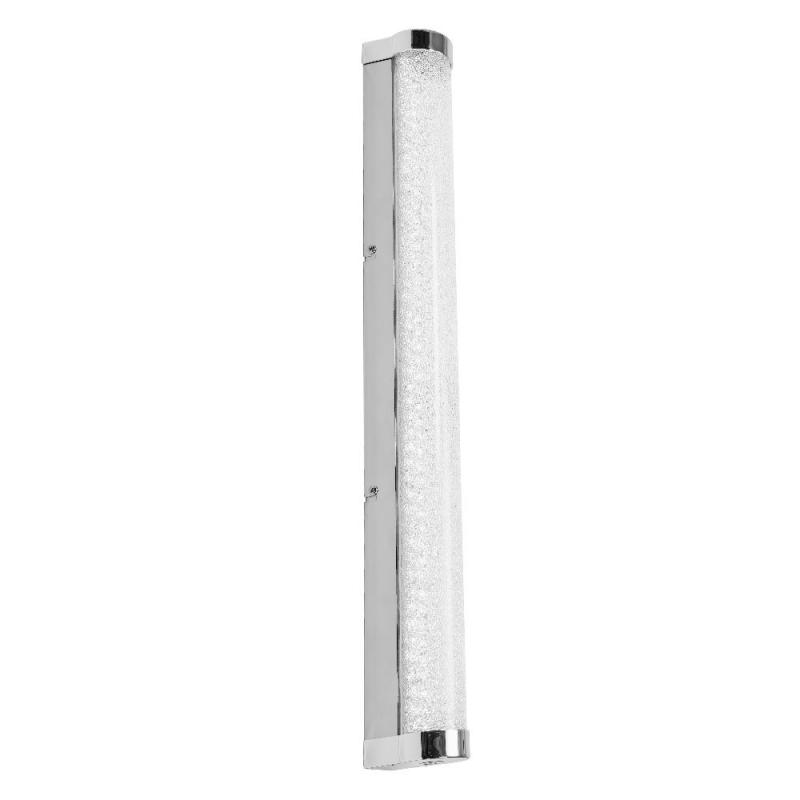 OSRAM Obris Tube Frost Glass Wandlampe & Spiegelleuchte fürs Badezimmer Click CCT Dimmbar 60CM IP44 Chrom & blaseneffekt - mit umschaltbarer Farbtemperatur