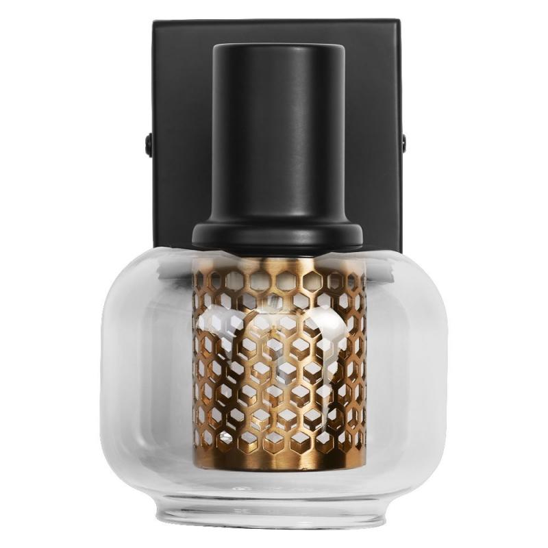 OSRAM Decor Spot Firefly in Schwarz - warmweißes Licht, dimmbar, Metall/Glas