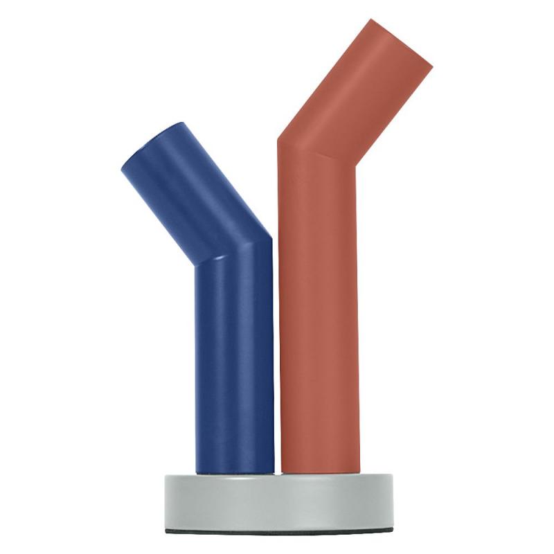 OSRAM 2-flammige Tischleuchte Decor Straw in Multicolor aus Metall mit E27 Fassungen