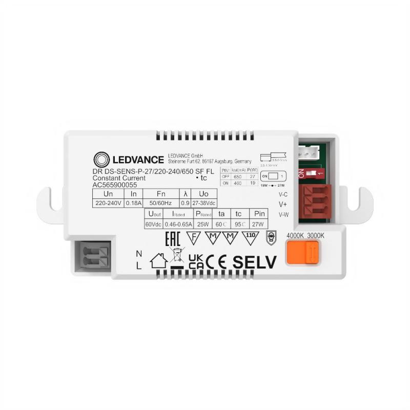 Ledvance SURFACE FLAT DRIVER -  DR DS SENS-P- 27/220-240V/650 SF FL