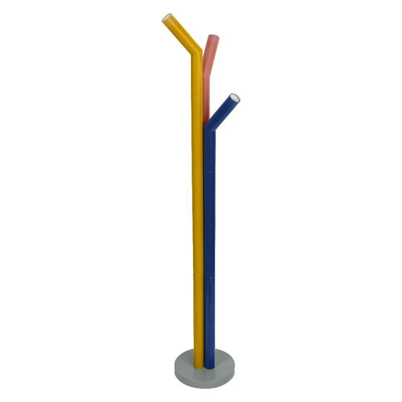 OSRAM 3-flammige Stehleuchte Decor Straw in Multicolor aus Metall mit E27 Fassungen