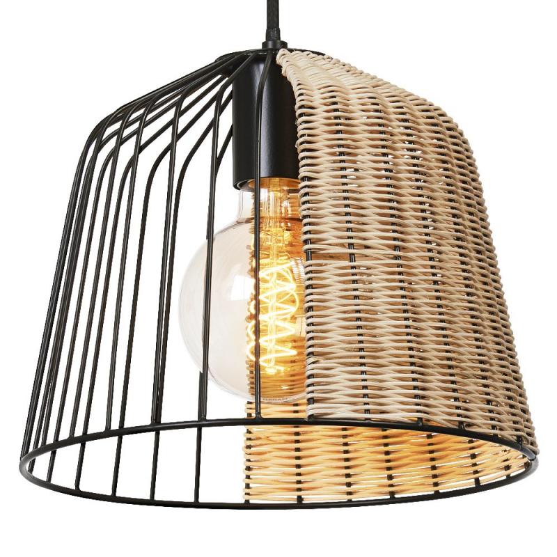 OSRAM Pendelleuchte Decor Cage Bell Pendant E27 Black