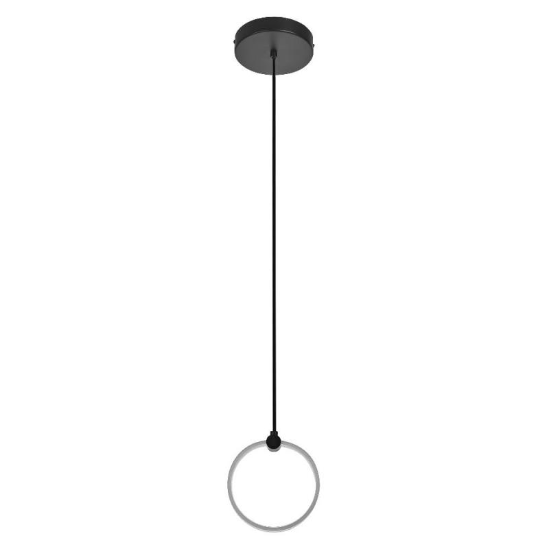 OSRAM Pendelleuchte Decor Circle in Schwarz 8W Ø 15  cm - CLICKCCT - Sehr vielseitig durch eine wählbare Lichtfarbe