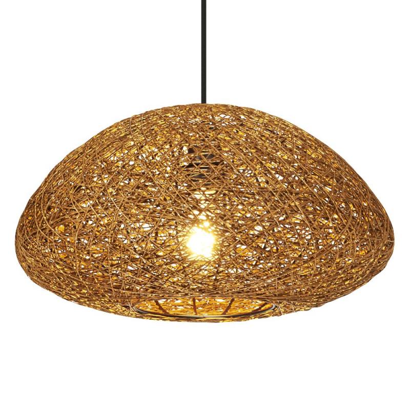 OSRAM Pendelleuchte Decor Paper Drop aus Papier in Tropfenform mit E27 Fassung beige