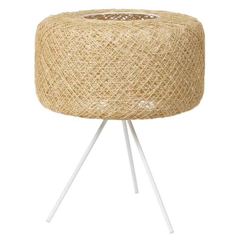 OSRAM Tischlampe Decor Bale aus Papier mit E27 Fassung beige