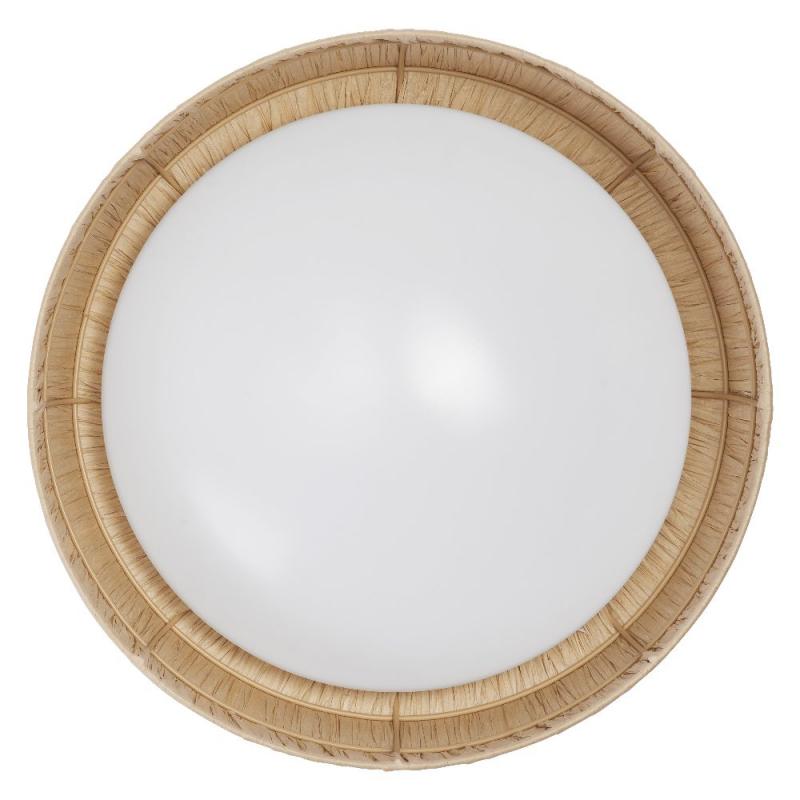 OSRAM Deckenleuchte Decor Bamboo Paper aus nachhaltigem Bambuspapier mit warmweißer LED - Ø 40 cm