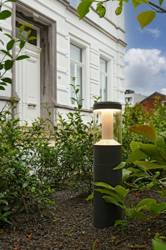 50cm Osram ENDURA STYLE Lantern Wegeleuchte 12W Modern Dunkelgrau - Pollerleuchte mit blendarmem Licht aus Aluminium, IP54