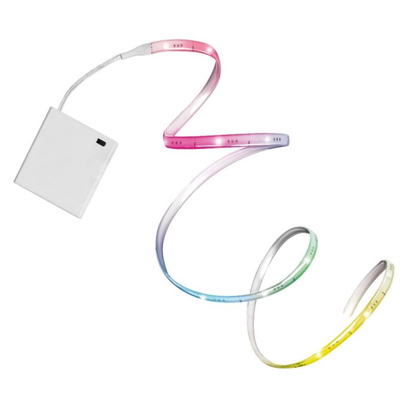 5M Osram FLEX batteriebetriebener LED-Streifen mit farbigem Licht und Fernbediienung IP20