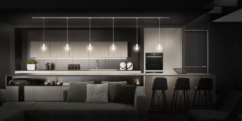 OSRAM 1-Phasen Schienen  Tracklight Middle Power Supply White