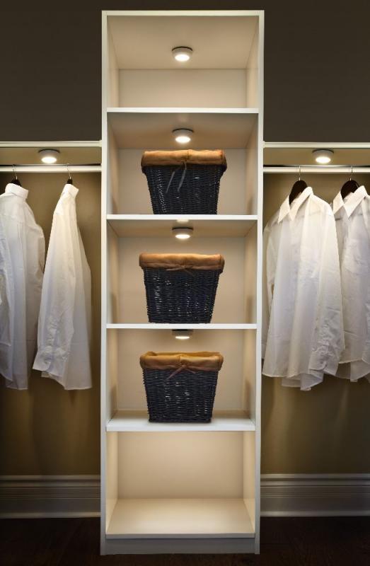 3er Set OSRAM LED Garderoben und Möbelleuchte mobil batteriebetrieben - IP20-Schutz, für Garderobe/Kinderschlafzimmer/Regalunterbau