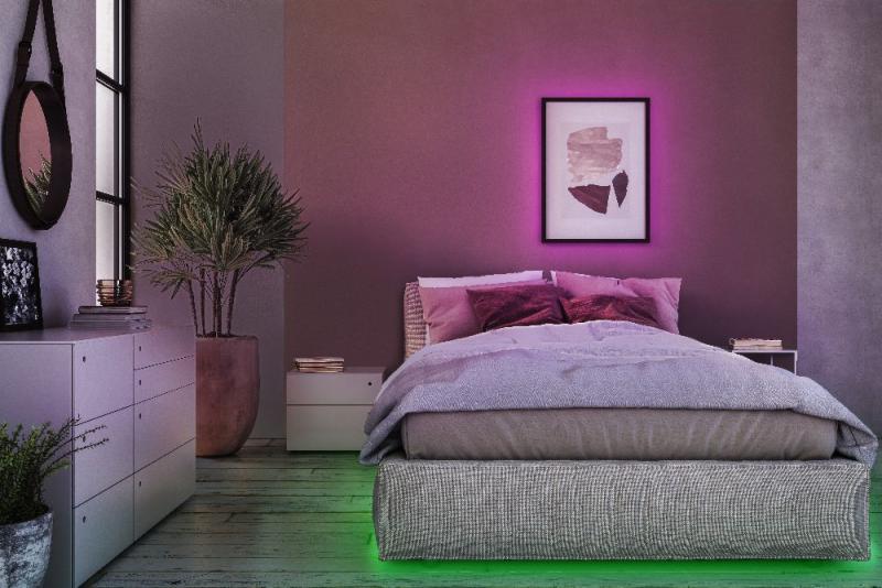 5M Osram FLEX batteriebetriebener LED-Streifen mit farbigem Licht und Fernbediienung IP20