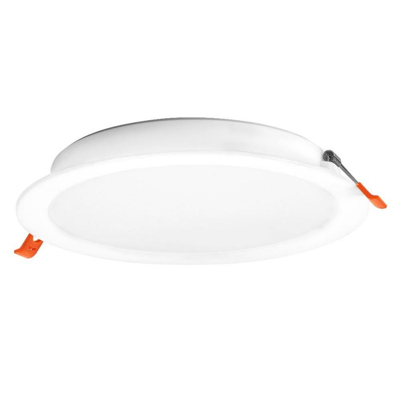6er Set Osram Essential Downlight 18W 220mm 1650lm 4000K Weiß LED-Einbauleuchten - Einbaudurchmesser 200 mm