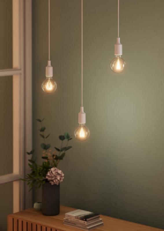 OSRAM E27 LED VINTAGE Heart Filament Globe 80 klar 7,2W wie 60W dimmbar warmweiß 90Ra