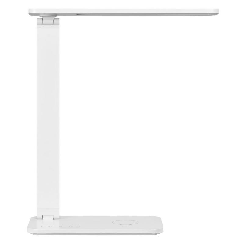 OSRAM Office Line Desk Banker Inductive Charging Schreibtischlampe 17W CCT Dimmbar Weiß
