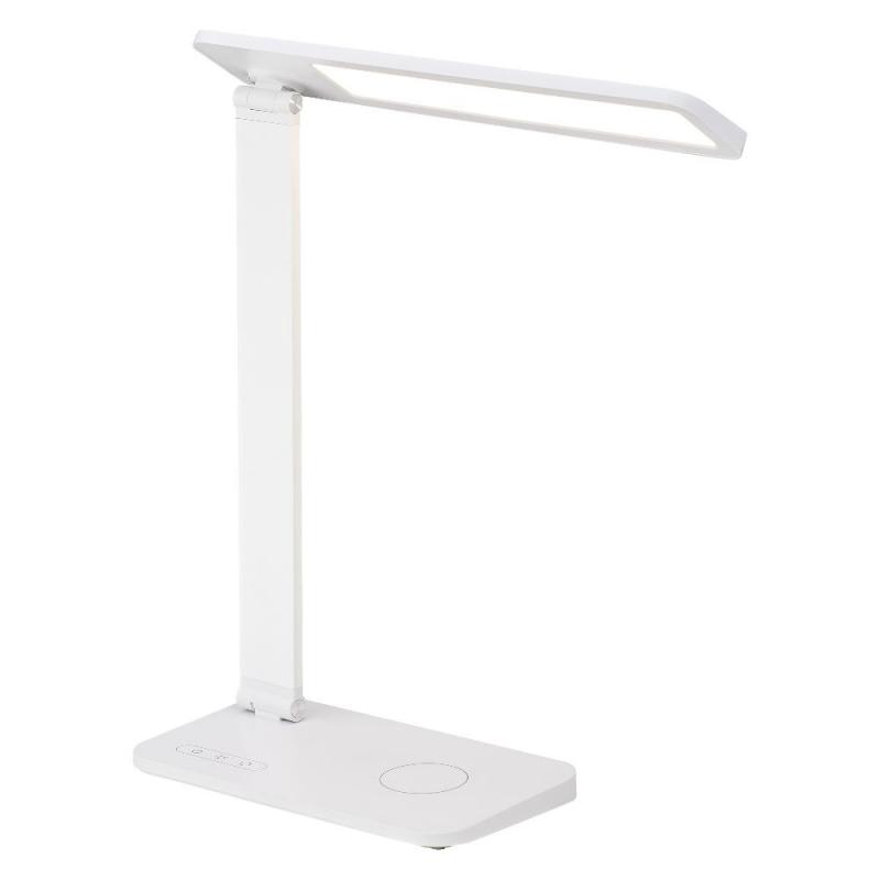 OSRAM Office Line Desk Banker Inductive Charging Schreibtischlampe 17W CCT Dimmbar Weiß
