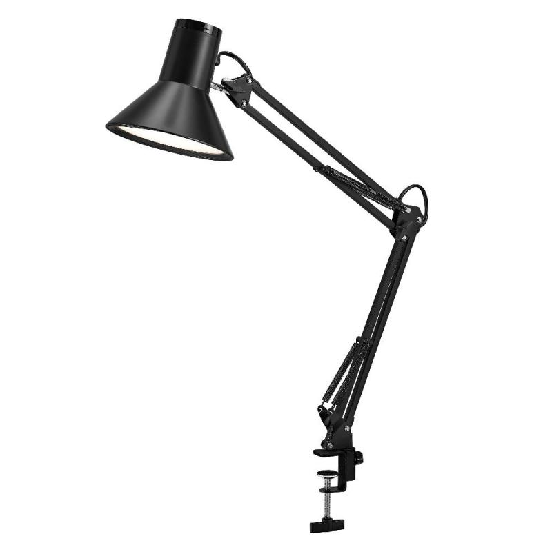 OSRAM Office Line Desk Retro Clip Schreibtischlampe 9W 3000K Dimmbar Schwarz