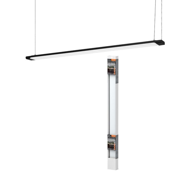 LEDVANCE Pendelleuchte  Office Line Slab 1.2m 40W 840 DIM Black