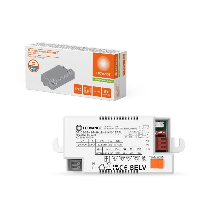 Ledvance SURFACE FLAT DRIVER -  DR DS SENS-P- 19/220-240/450 SF FL