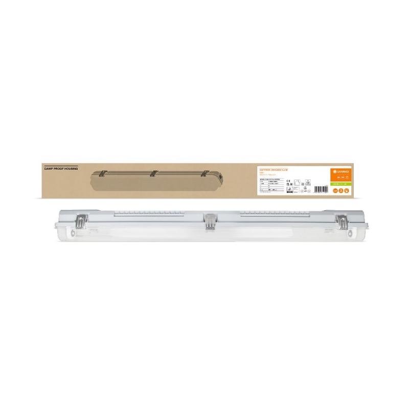 60cm LEDVANCE Damp Proof Housing 600 P 1XLAMP Wannenleuchte 1-flg. LED Feuchtraumleuchte IP65