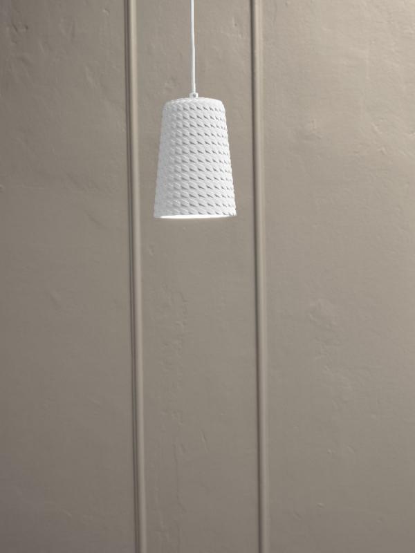 OSRAM GipsHängelampe Plaster Cone weiß Ø 14 cm  E27