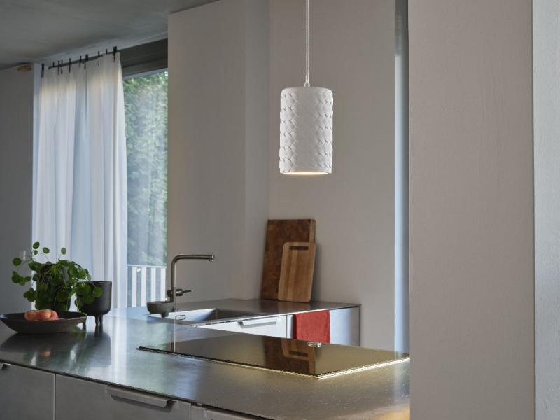 OSRAM GipsHängelampe Plaster Tube weiß Ø 14 cm  E27