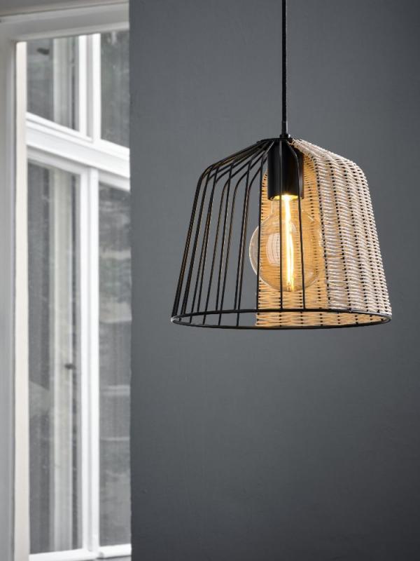 OSRAM Pendelleuchte Decor Cage Bell Pendant E27 Black