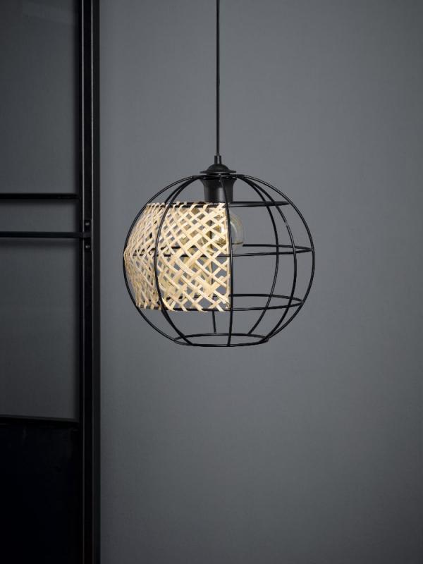 OSRAM Pendelleuchte Decor Cage Globe Pendant E27 Black