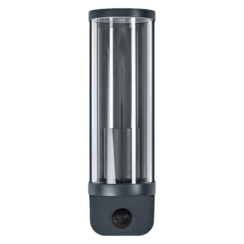 OSRAM ENDURA Classic Tubular Wandleuchte Sensor E27 IP44 Dunkelgrau