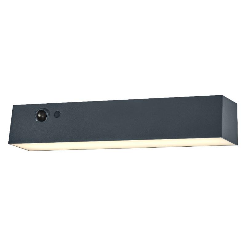 OSRAM ENDURA Style Solar Bright Sensor Wandleuchte Shore 12,4W IP54 Dunkelgrau