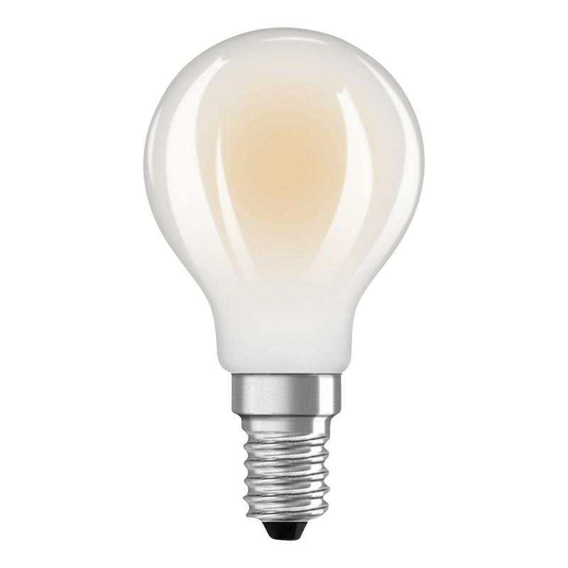 OSRAM E14 LED Lampe Classic matt 2,2W wie 40W neutralweißes Licht 4000K - Energy efficiency class A