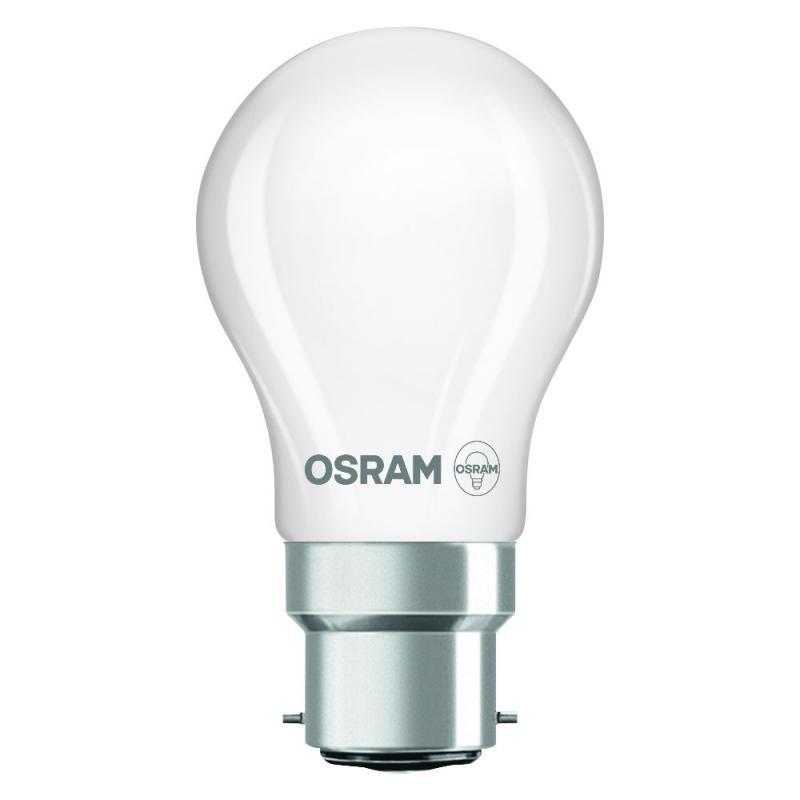 OSRAM B22d LED Lampe Star Classic P 60 matt 5,9W wie 60W warmweißes Licht mit hoher Farbwiedergabe