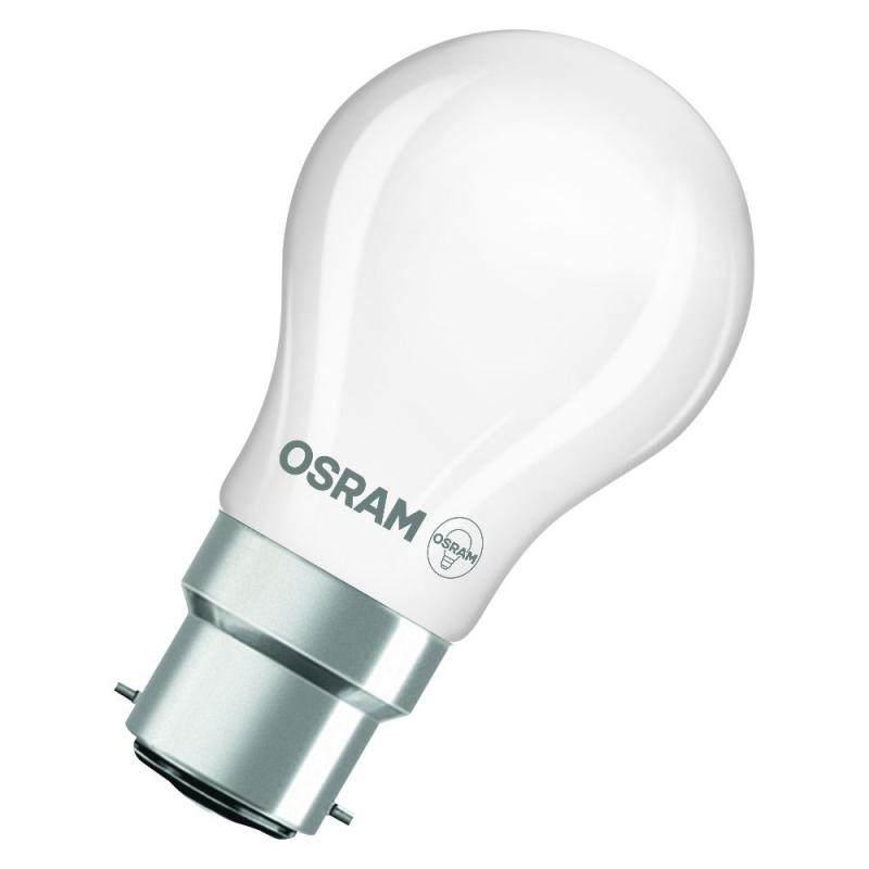 OSRAM B22d LED Lampe Star Classic P 60 matt 5,9W wie 60W warmweißes Licht mit hoher Farbwiedergabe
