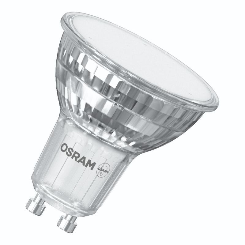 6er Set OSRAM GU10  LED STAR PAR16 Strahler 120° 5,6W wie 49W kaltes Licht mit breitem Lichtkegel 6500K