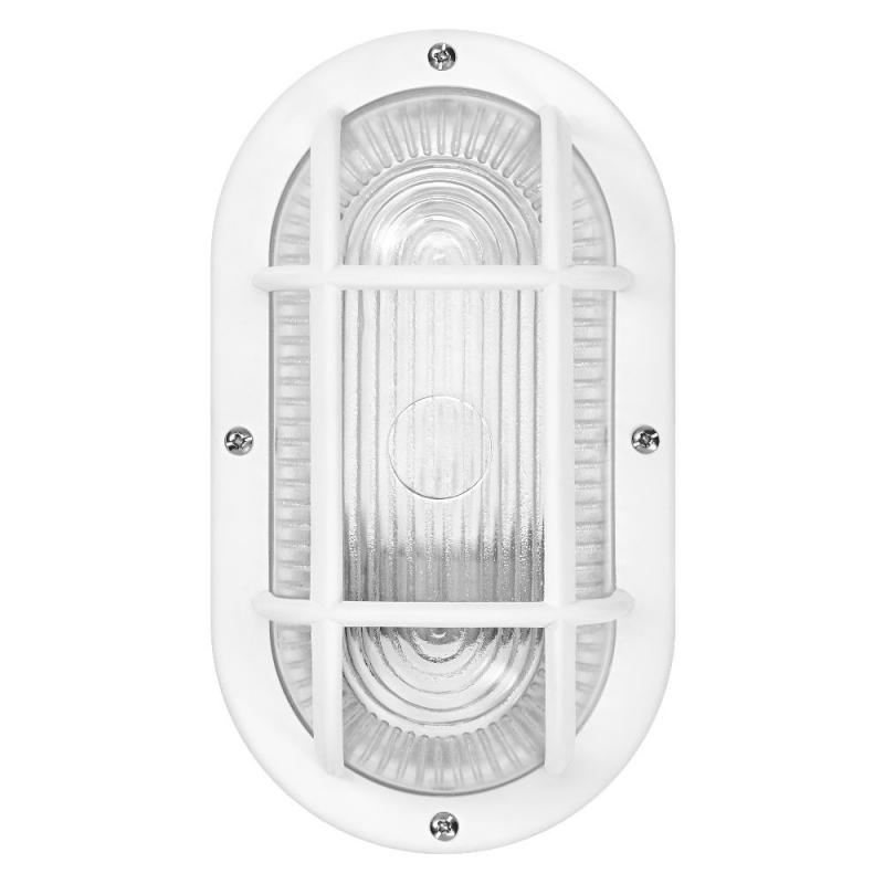 OSRAM Wandleuchte BULKHEAD Essential Oval E27 in weiß
