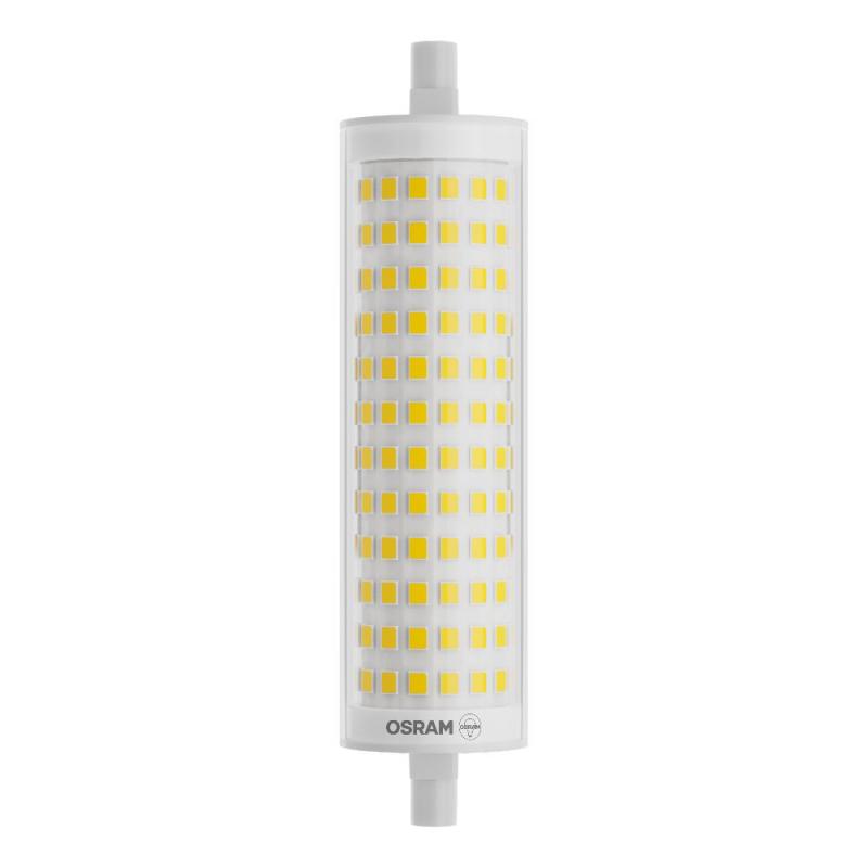 OSRAM Leistungsstarke R7s LED Lampe 118 mm 20W wie 177W 3000k warmweißes Licht