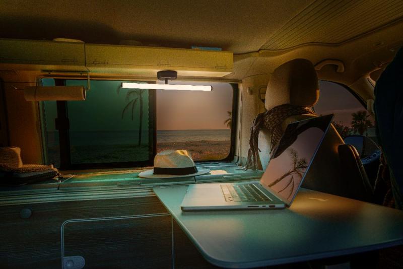 Osram Nightlux Stick LED-Leuchte dimmbar mit USB-Akku und Magnetplatte, als Nachtlicht oder Orientierungsleuchte  - dimmbar per Touch