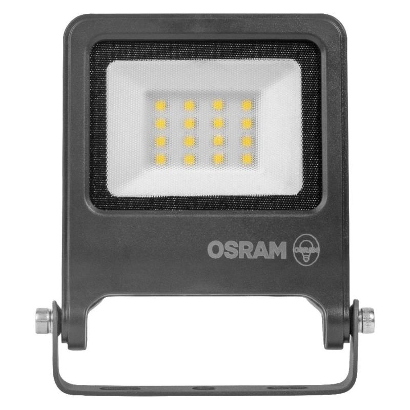 OSRAM Endura Flood LED Fluter 10W 3000K warmweißes Licht IP65 grau