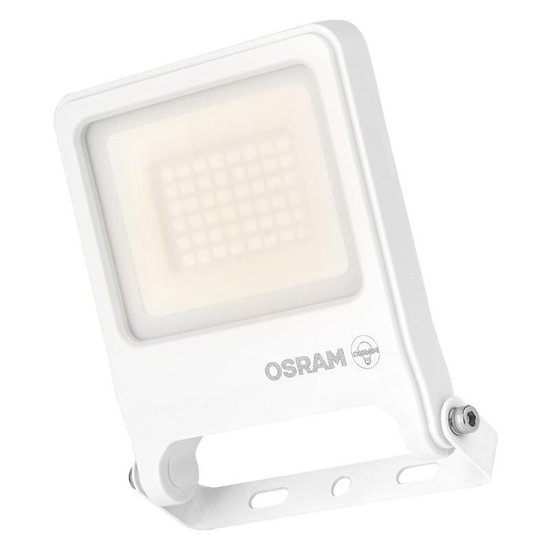 Osram Endura Flacher LED Fluter 30W 3000K warmweiß IP65 weiss Garagen- und Hofbeleuchtung
