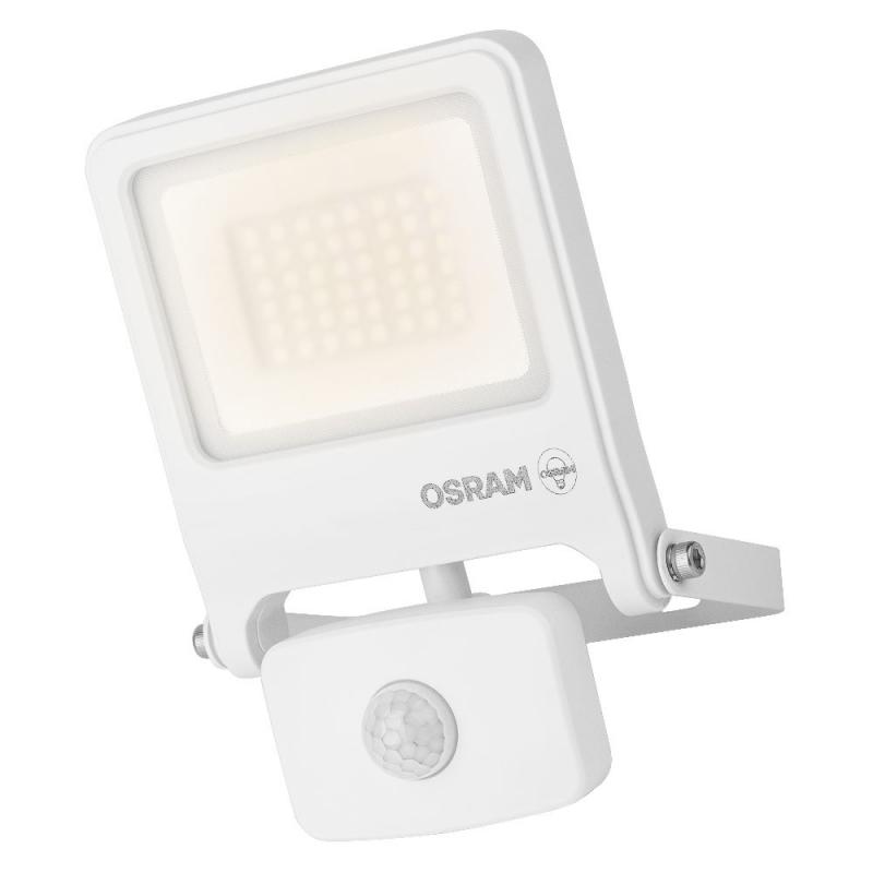 Osram Endura LED Außenstrahler mit Sensor 30W 3000K IP44 weiss