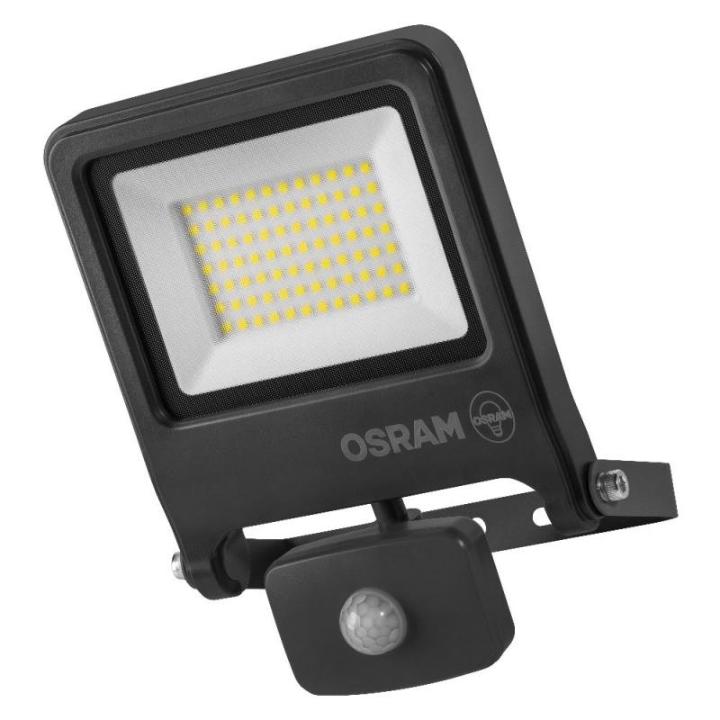 Osram Endura LED Außenfluter mit Sensor 50W 3000K warmweißes Licht IP44 dunkelgrau