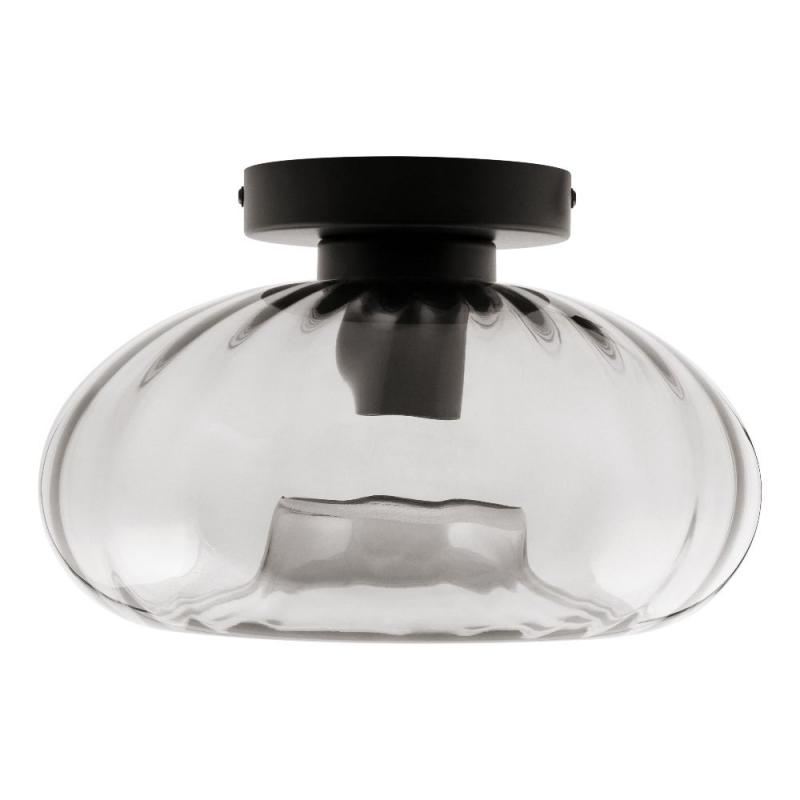 OSRAM DECOR SMOKE GLASS CEILING E27 BLACK DECKENLEUCHTE