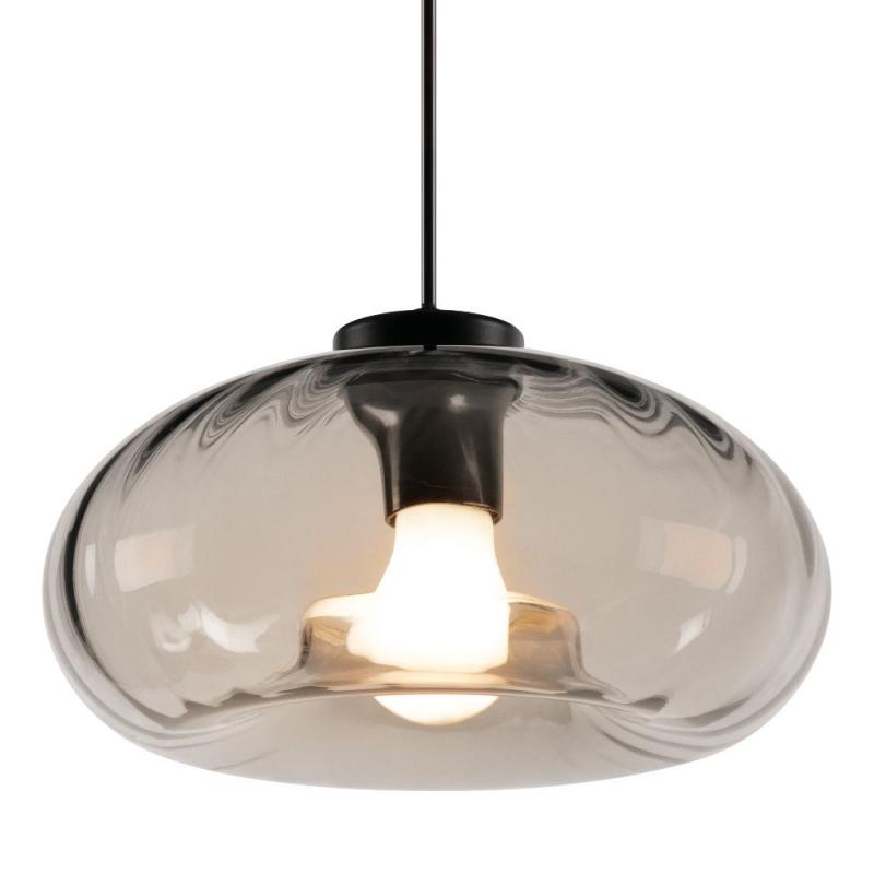 OSRAM DECOR SMOKE GLASS PENDANT E27 BLACK HÄNGELEUCHTE