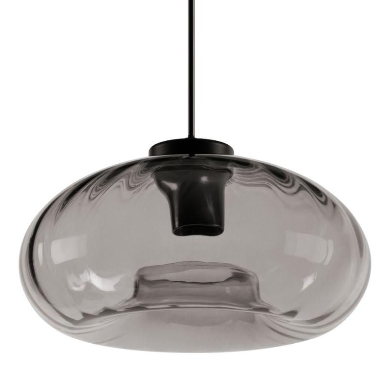 OSRAM DECOR SMOKE GLASS PENDANT E27 BLACK HÄNGELEUCHTE