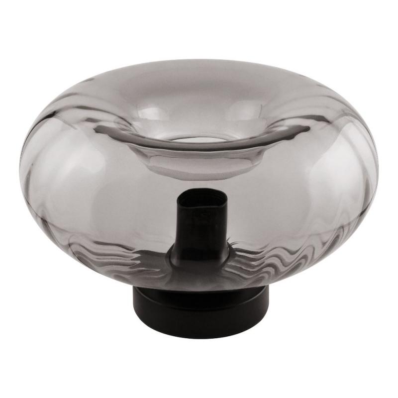 OSRAM DECOR SMOKE GLASS TABLE E27 BLACK TISCHLEUCHTE