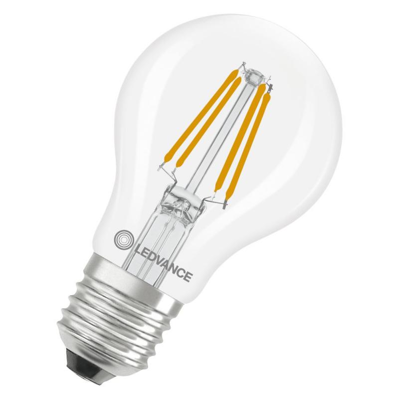 Ledvance E27 CLASSIC Filament LED Lampe A40 klar 4W wie 40W 3000K warmweiß